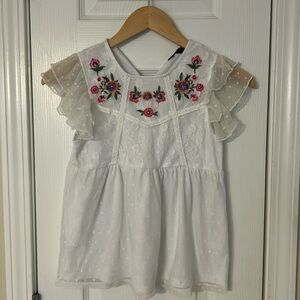 Girls size 12 lace blouse